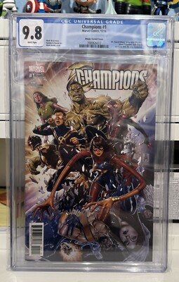 Champions # 1 - 1:20 Brooks Variant 1st Appearance New Team CGC 9.8