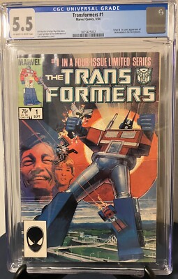 The Transformers #1 (1984) CGC 5.5