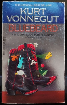 BLUEBEARD by Kurt Vonnegut VTG dell Paperback  1987