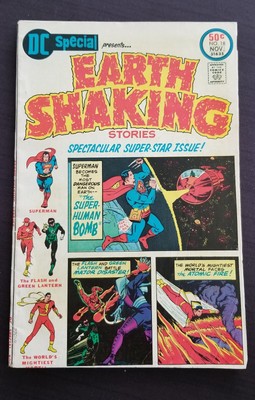 DC SPECIAL Presents #18 EARTH SHAKING Stories Superman Flash Shazam 38a