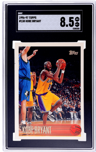その他 NBA96-97 Topps #138 Kobe Bryant RC+1sc 1996-97 Topps #138 Kobe Bryant Los Angeles Lakers RC Rookie