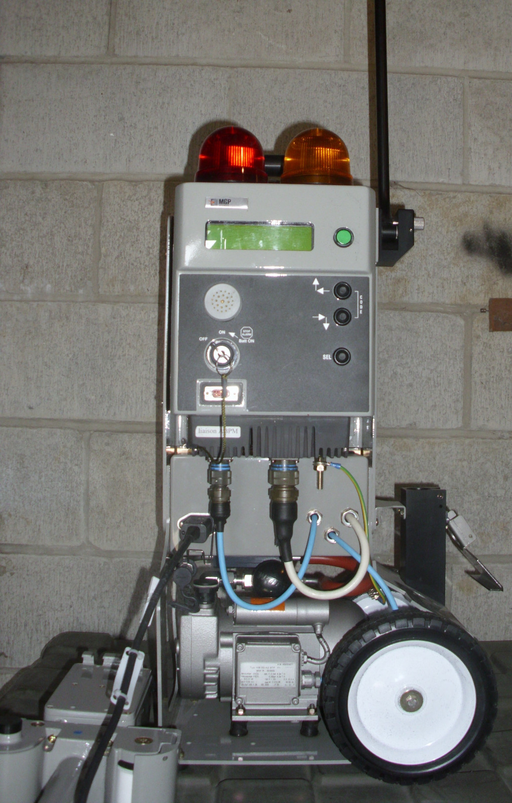 Mirion ABPM 203M Mobile Alpha/Beta Particulate Radiation Detector Monitor Air