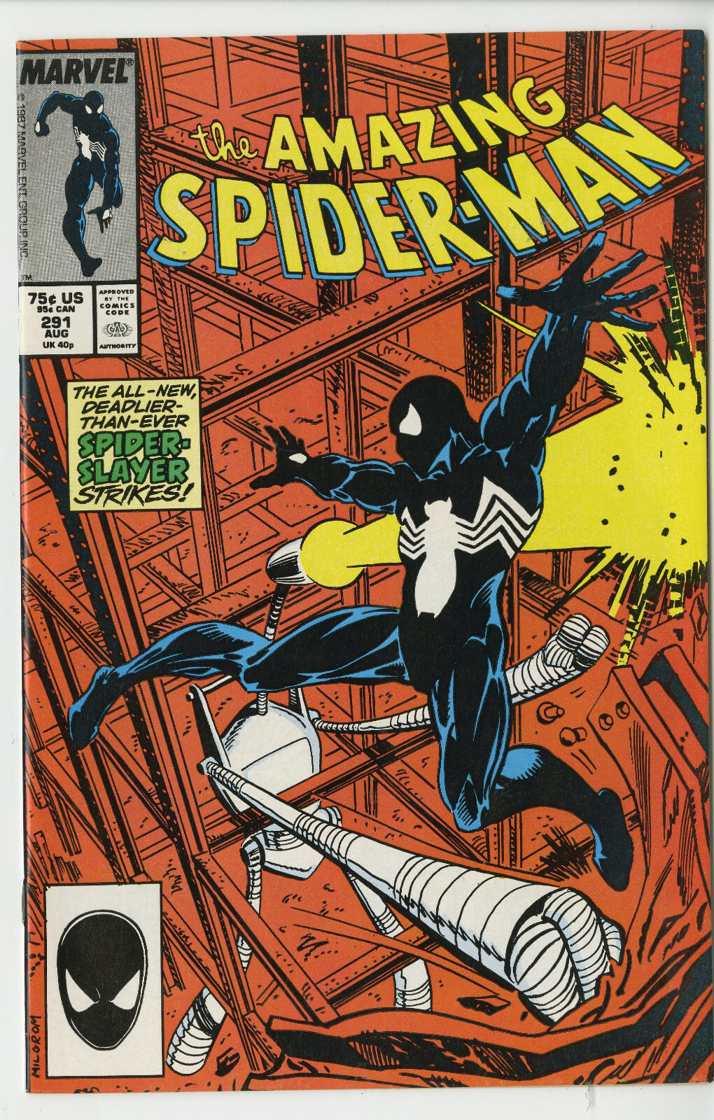 The Amazing Spider-Man Marvel Comics #291 Spider Slayer