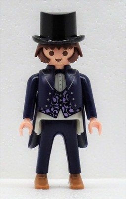 Fine Mr. with Cylinder Playmobil to Western Colorado Victorian Dollhouse 2414