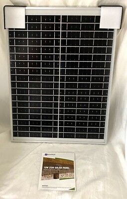 Eco-worthy Solar Panel 25W 12V Monocrystalline Waterproof Panel