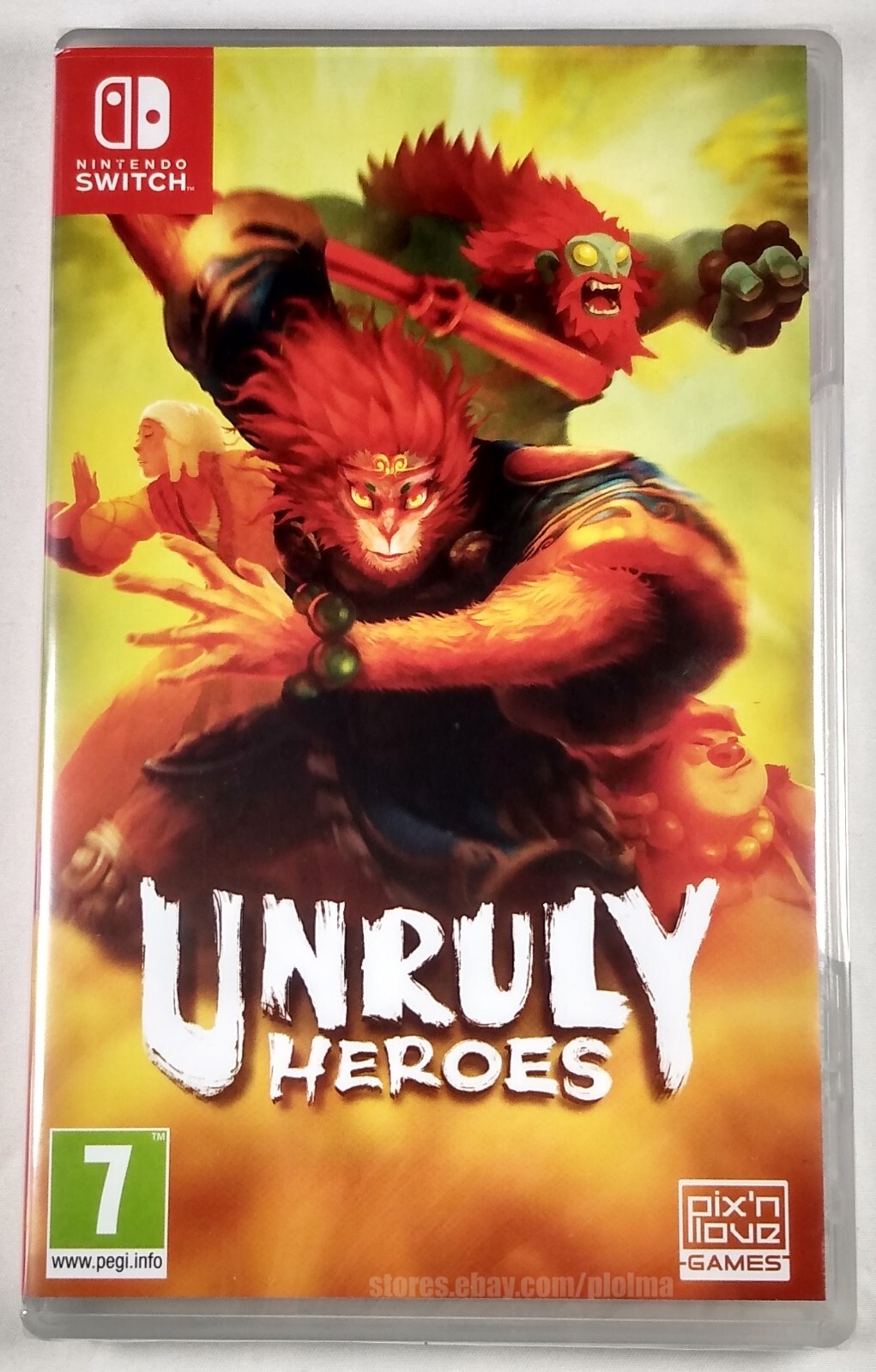 Unruly Heroes　アンルーリー　ヒーローズ スイッチ Switch Unruly Heroes - Nintendo Switch - Pix'n Love