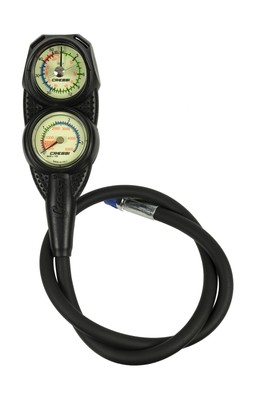 Cressi Scuba Diving Mini Console - Depth Gauge + Pressure Gauge - MiniConsole...