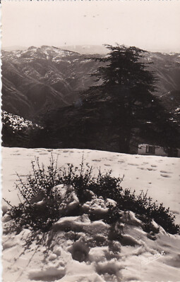 CPSM CHREA LES PAS SUR LA NEIGE