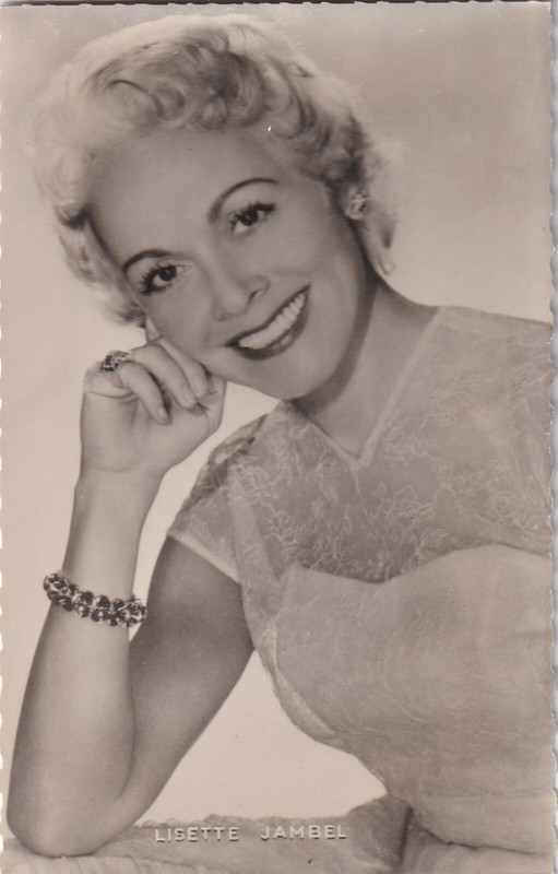 Carte Postale Ancienne Old Postcard Actrice ComÃ©Dienne CinÃ©Ma Lisette Jambel