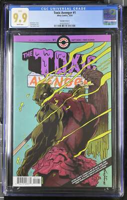 💎TOXIC AVENGER #1 CVR C 1:5 TIM SEELEY - CGC 9.9!