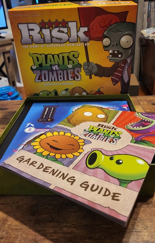 Risk Plants vs. Zombies (2013) Board Game Board Game Guys