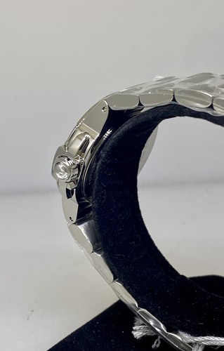 Pre-owned Tissot T-sport White Diamond Dial Stainless Steel Ladies Watch T0802101101600