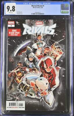 MARVEL RIVALS #1 FIRST PRINT - CGC 9.8