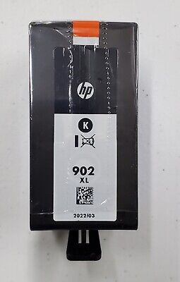 Genuine HP 902XL Black Ink Cartridge in Bulk Packaging (Exp: 2022)