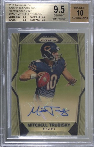 2017 Panini Prizm Mitchell Trubisky #RA-MT