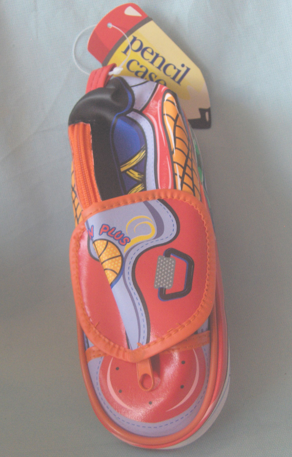 TOYS: Lot of (12) Tennis Shoe Pencil Zipper Pouches/ Cases in Various Colors NIP