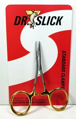 Dr. Slick Standard Clamps 4.0'' Gold Loops - New