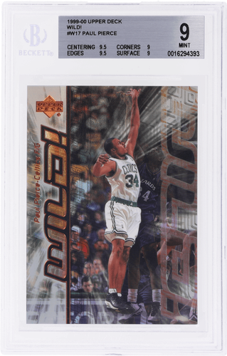 NBA UD BLACK 9/15 Paul Pierce 直筆サインカード Paul Pierce
