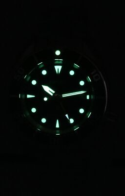 Pre-owned Seiko Prospex Sea Aqua Sumo Gmt Green Dial Solar Diver Sfk003j1 200m Mens Watch