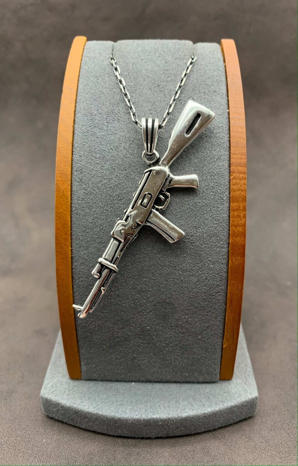 ★SENTIMENTS★ NO.521 [SILVER] NECKLACE Stamped Sentiment - silver - Paparazzi necklace