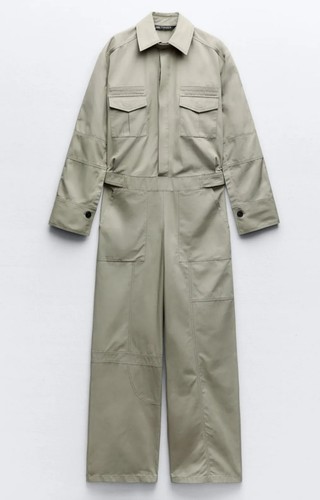 パンツ is-ness GABARDINE JUMPSUIT is-ness イズネス 24SS GABARDINE JUMPSUIT ギャバジンジャンプ