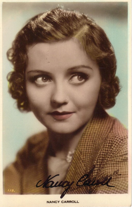 Nancy Carroll (1903-1965) Org. Auf Britischer Starpostkarte, 30er Jahre