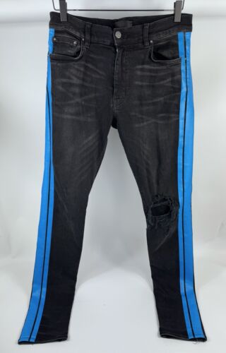 1017 Alyx 9SM X Blackmeans - Distressed Detailed Denim Jeans 1017 Alyx 9SM X Blackmeans - Distressed Detailed Denim Jeans