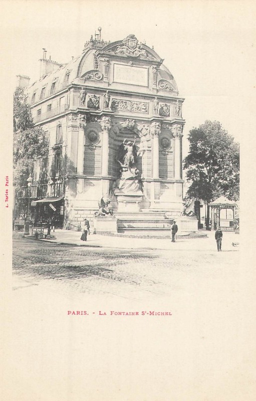 75 Paris Fontaine St-Michel - Precurseur - 21862