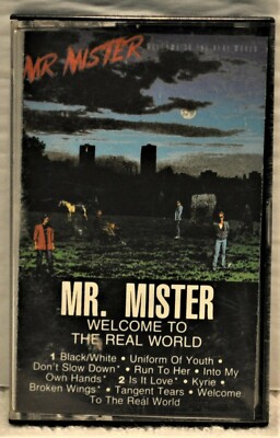 MR. MISTER ''Welcome To The Real World''  1985 Cassette RCA AFK1-7180