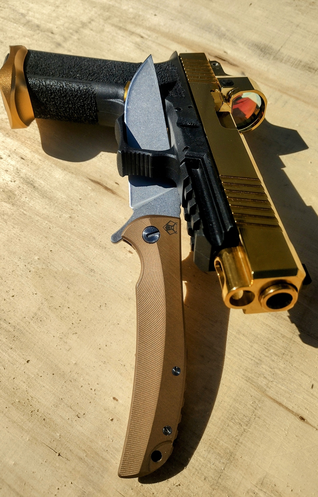 トイガン VectorOptics Vector Optics Frenzy Red Dot Gold Pistol Sight Waterproof