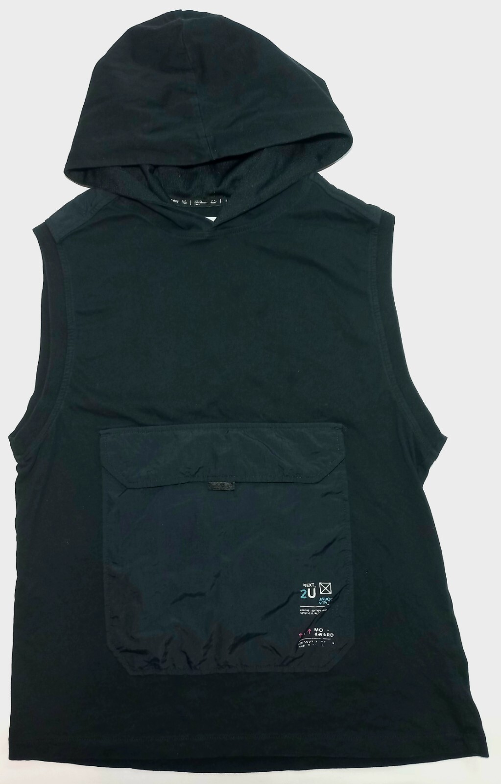 8yards サイズL 新品未使用Men’s BIG HOODIE VEST 8YARDS / Men's BIG HOODIE VEST