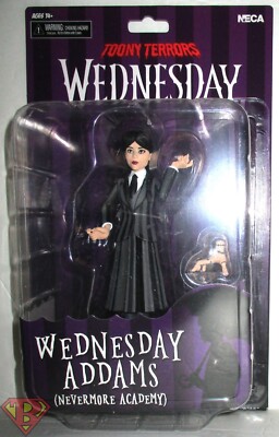 WEDNESDAY ADDAMS (NEVERMORE ACADEMY) Toony Terrors 6'' Figure Series 1 Neca 2023