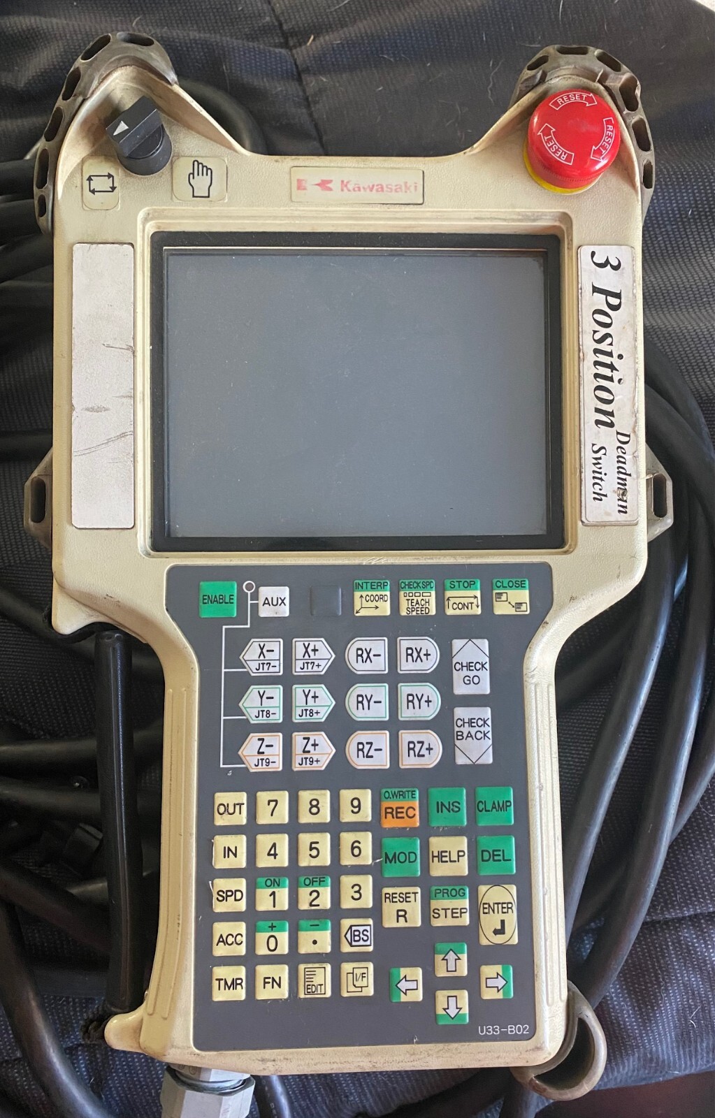 Nachi-Fujikoshi Corporation Teach Pendant RTP151-10, FREE Nachi-Fujikoshi Corporation Teach Pendant RTP151-10, FREE