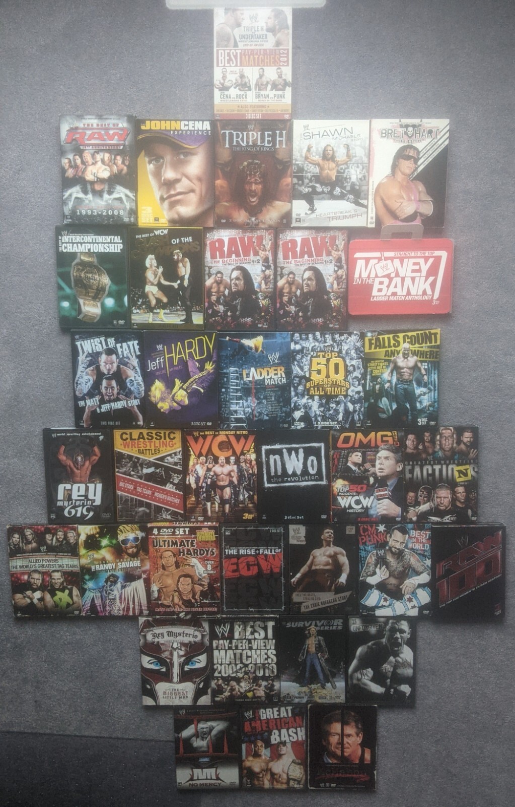 36 WWE Wrestling DVD Lot Hardy Boyz John Cena Rey Mysterio 36 WWE Wrestling DVD Lot Hardy Boyz John Cena Rey Mysterio