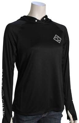 

Женская толстовка для серфинга Salty Crew Tippet Pinnacle — черная — новинка, Черный