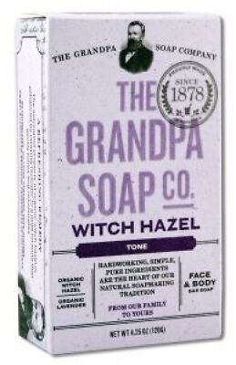 Grandpa Soap Company Мыло с гамамелисом 4,25 кусковое мыло