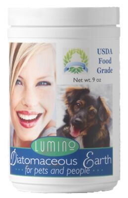 Lumino Wellness Food Grade Diatomaceous Earth для домашних животных и людей 9 унций порошка