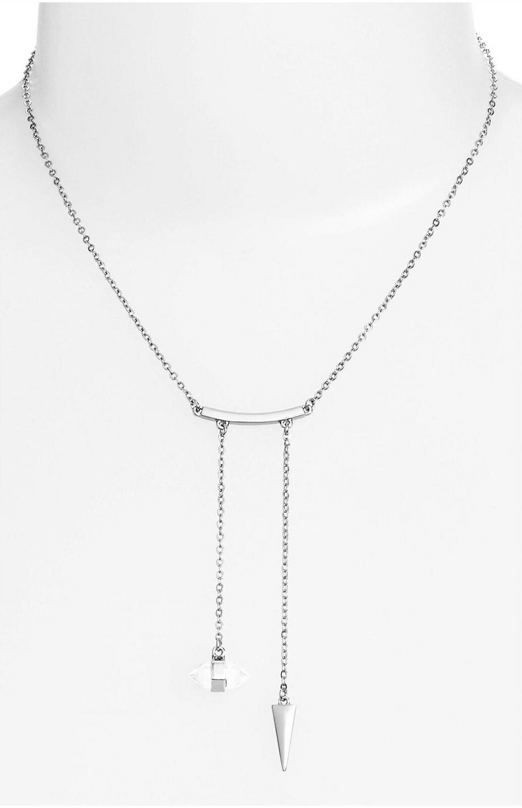 Rebecca Minkoff 124812 Silver Tone Women's Necklace