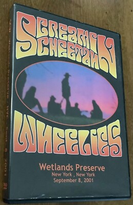 SCREAMIN' CHEETAH WHEELIES Wetlands Preserve NY 9/8/01 DVD SCW w/ JOE BONAMASSA