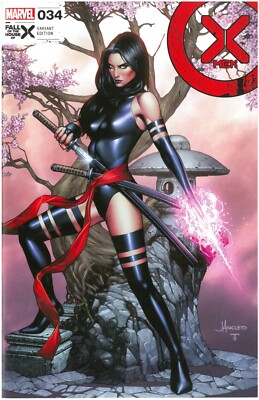 X-MEN 34 UNKNOWN COMICS JAY ANACLETO EXCLUSIVE TRADE DRESS VARIANT!