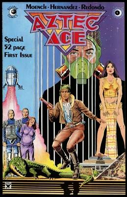 Aztec Ace #1 ~ Eclipse Comics ~ 52 pages