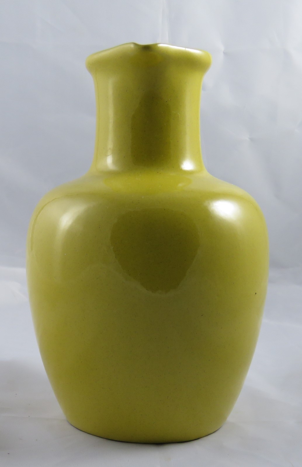 Frankoma Yellow Pottery Honey Pitcher Sunflower Yellow Autumn Yellow Mid Century