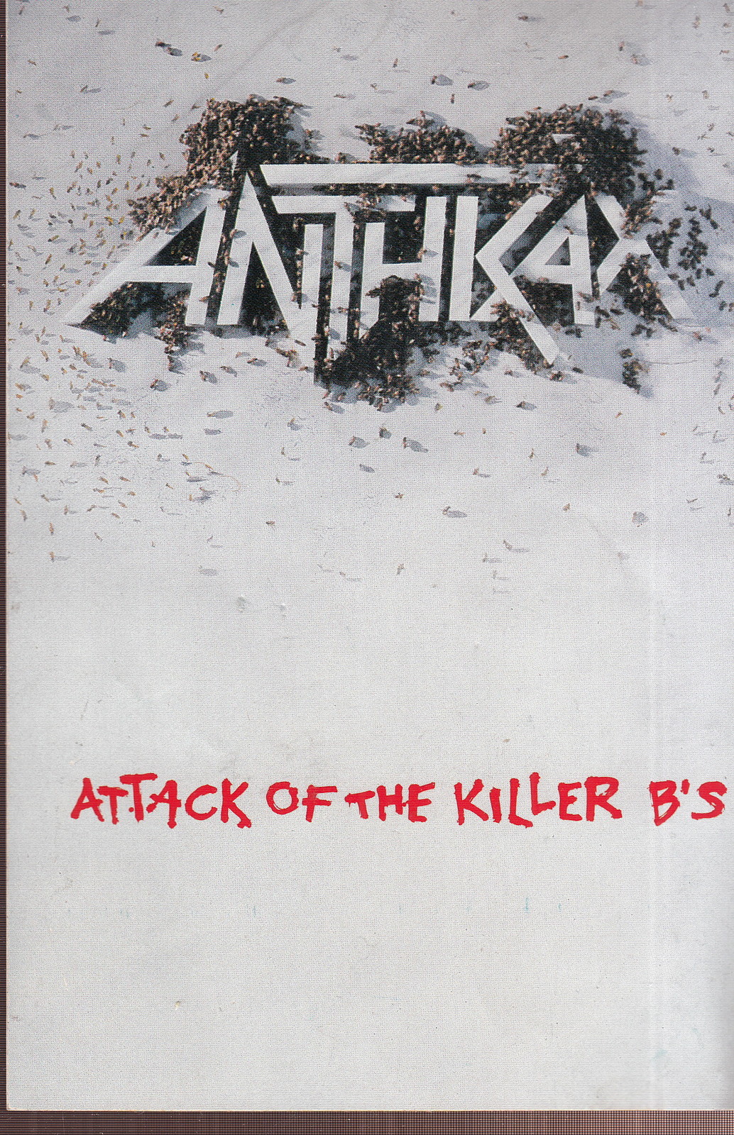 Anthrax Attack of the Killer B's Tシャツ Anthrax Attack of the Killer B's White Men T- Shirt S to