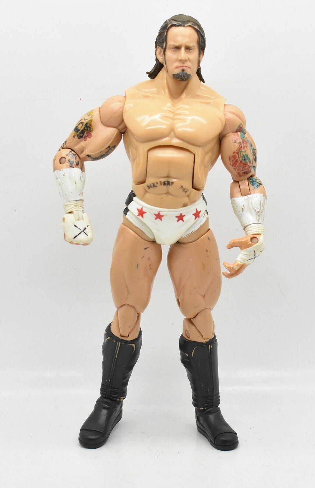 WWE CM Punk Deluxe Aggression 8 Loose Wrestling Action WWE CM Punk Deluxe Aggression 8 Loose Wrestling Action