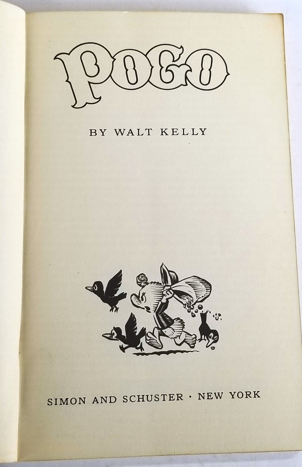 POGO, Walt Kelly, 1st printing , First Pogo 1951 RARE Upside Down Printing error