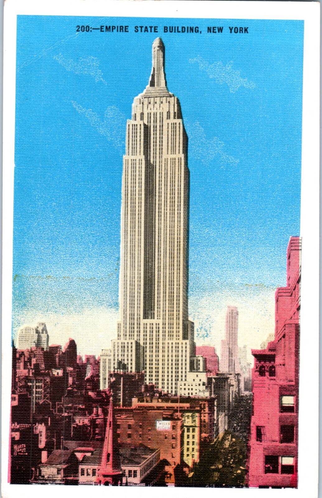 Vintage USA Souvenir Building Empire State Building in Box