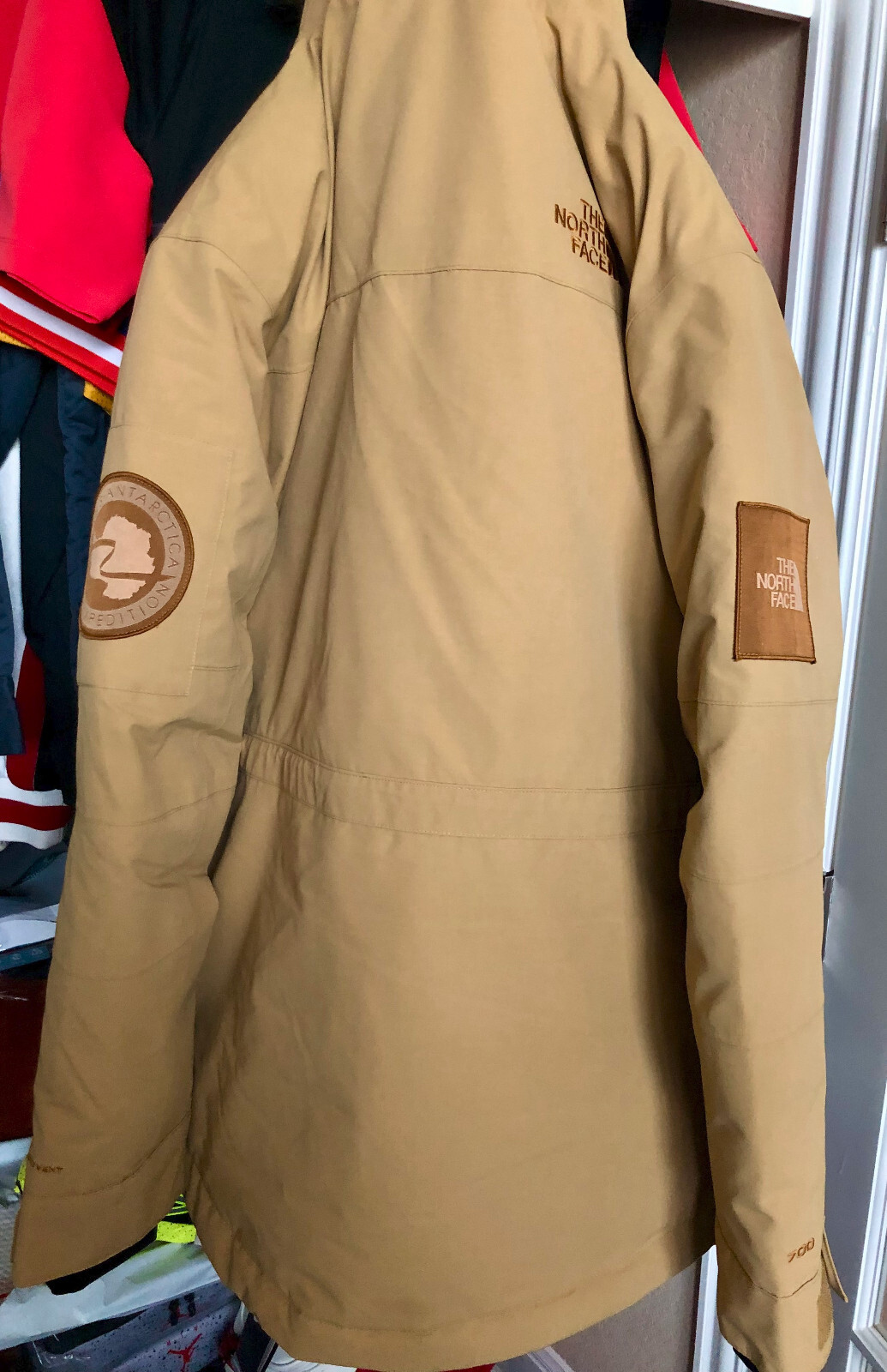 Pre-owned The North Face Expedition Mcmurdo Parka Antelope Tan Size Medium Limited Edition In Brown