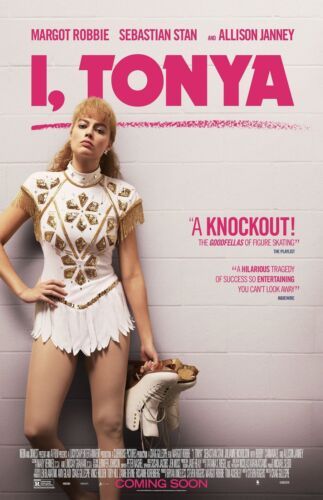 I Tonya movie poster  - 11" x 17" - Margot Robbie, Tonya Harding