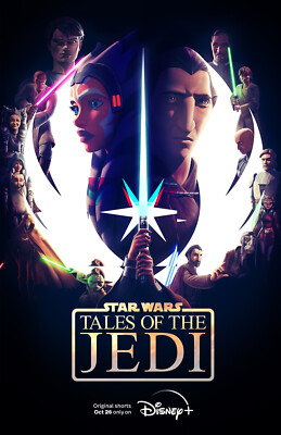 AA4287 Star Wars Tales of the Jedi Show 2022 Movie Poster 11x17
