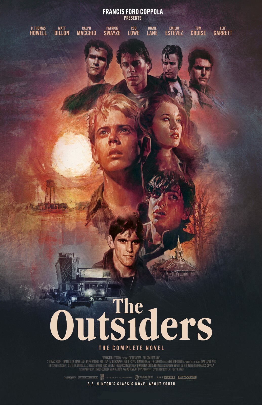「THEOUTSIDERS」ポスター The Outsiders movie poster (c) - Tom Cruise, Patrick Swayze